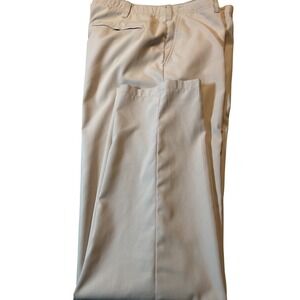 BCG Mens Golf Pants 34x34Tan Performance Stretch Recycled Poly. Free‎ shirt